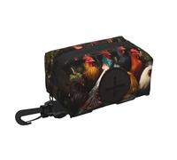 Rooster Family Portfolio Pet travel garbage bag storage bag Essentials for hiking or camping in the countryside Ensure you have an enjoyable experience