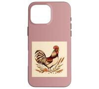 Rooster Farm Animal Rustic Harvest Countryside Design Case for iPhone 16 Pro Max