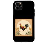 Rooster Farm Animal Wheat Rustic Countryside Design Case for iPhone 11 Pro Max