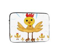 Rooster In The Square Laptop Sleeve Case 15 Inch Suitable For Notebook Computer Tablet Traveling Carrying Simple Case