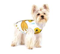 rooster in the square Small Dog Cotton Vest S - Breathable, Soft, and Comfortable Pet Clothing for Cats and Dogs