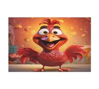 Rooster Jigsaw Puzzles for Adults 1000 Piece Wooden Jigsaw Puzzle Jigsaw Puzzles for Kids Challenging Game (75×50cm)