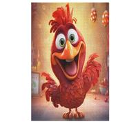 Rooster Jigsaw Wooden Puzzles for Adults 1000 Piece Puzzle Challenging Game Toys Birthday Gift for Adults Kids Boys Girls 78×53cm