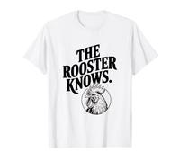 Rooster Knows Backyard Chicken Keeper Humor T-Shirt