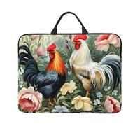 Rooster Laptop Case 14 Inch Laptop Sleeve Computer Carrying Bag Shockproof Protective Notebook Case Portable Laptop Bag Waterproof Briefcase Bag for Men Women
