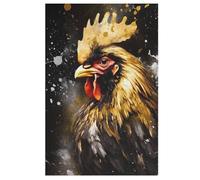 Rooster Puzzle Jigsaw Adults And Teenagers 1000 Pieces Wooden Jigsaw Educational Game Toy Family Decoration (78×53cm)