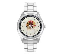 Rooster Stop Staring At My Cock Mens Watches Simplicity Watch Stainless Steel Band