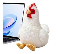Rooster Stuffed Animal - Realistic Rooster Comfortable Hugging Dolls,Chicken Plush Dolls Stuffed Animal - for Kids Adults Women Friends Nursery Cars Tables Home School Offices Bookstores Sofas