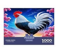Rooster1000Piece JigsawPuzzleAnimal Rooster ForAdult Challenging Brainteasing Age12+byth EducationalGames Fun, Challenging 70x50cm/1000pcs