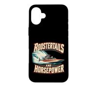 Roostertails Horsepower Speedboat Racing Case for iPhone 16 Plus