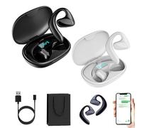 Roostick Translator Earbuds, Aily Mur V2 Language Translator Earbuds, Real Time AI Headphones Language Translation, 144 Languages High Accuracy Online Translation