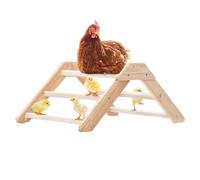 Roosting Bars - Wood, As Shown Wooden Chick Perch Non-Slip | Easy-to-Install Enrichment Perch For Hens And Birds, Chicken Roosting Toy For Birdcages, Playpens, Backyard Coops