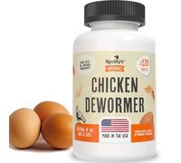 Roosty's Naturals De-Wormer for Chickens | 100 Count | All-Natural Formula | US-Made Chicken Wormer, Poultry De-Wormer | Chicken Medicine Supplies to Relieve and Safeguard from Worms