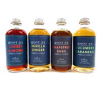 ROOT 23 Happy Hour Cocktail Mixer Set I 118 ml Bottles (Pack of 4) I Various Flavours