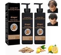 Root Activator Shampoo, ShampooNourishes Scalp and Hair, Natural Herbal Essence sham-poo, Hair Loss shampoo for Men (2PCS)