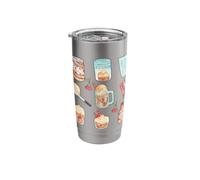Root Beer Float Cherry Rootbeer Rebel Floats Aesthetic Stainless Steel Insulated Tumbler