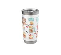 Root Beer Float Cherry Rootbeer Rebel Floats Aesthetic Stainless Steel Insulated Tumbler