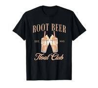 Root beer float club 2025 rootbeer soda coquette bow T-Shirt