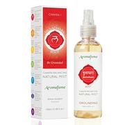 Root Chakra Natural Mist by Aromafume | 100ml/3.3 fl oz | Muladhara | Aromatherapy Spray for Chakra Balance | Patchouli Extracts | Essential Oil Spray for Meditation, Yoga, Reiki
