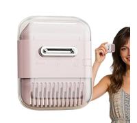 Root Comb for Volume, Pony Texturing Brush, Pony Shape Comb - For Women All Hair Types On the Go Salon Home Hotel Commuting
