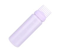 Root Comb Squeezable Applicator Bottle - PE Container Material, Sectioning Applicator Head, Even Dye Spreading System, Targeted Hairline For Application Process | Personal Grooming Cosmetic For Col