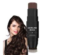 Root Concealer Pen - Double Sided Root Concealer for Quick and Natural Hairline Refreshing | Waterproof Temporary Hair Colour to Refresh Roots, Cover Grey Hair