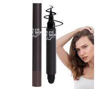 Root Cover Up Stick, Instant Root Cover Up - Pen to Cover Grey Hair - Temporary Hair Dye Pen, Natural Hairline Shade Root Cover, Concealer Pen for Thinning