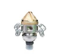 Root Diamond Chain Pipeline Cleaning Nozzle high-Pressure Sewer Dredging Blasting Rotary Cutting(M27 Male 80LPM)