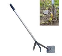 Root Extraction Tool for Uprooting Wood Posts and Saplings, Effortless Lever Operation for Easy Removal of Woody Stems