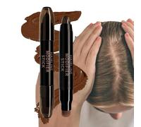 Root Improvement | Bald Spot Hide Hair - Instant Root Concealer for Grey Cover | Temporary Hair Colour | Hreck Concealer for Bald Spots and Filling Black Women & Men