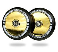 Root Industries 110 mm Air Wheels, Black/Gold Rush