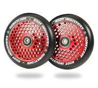 Root Industries 110 mm Honeycore Wheels, Black/Red