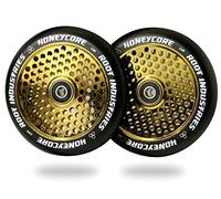 Root Industries 120 mm Honeycore Wheels, Black/Gold