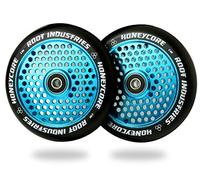 Root Industries HoneyCore Wheels 120mm - Black / Blue (Pair)