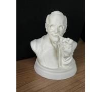 Root Made Carl Gustav Jung Bust Sculpture 13cm Psychiatrist Jung Statue