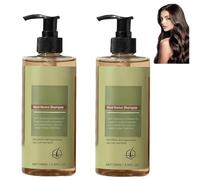 Root Nourishing Shampoo, strengthens hair roots, keeps hair vibrant, smooth, and thicker.