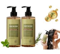 Root Revival Shampoo,Hair Bloom Complex,Batana Oil Shampoo for Rebalancing the scalp,Deeply moisturizes and strengthens Hair Roots,HairGrowth hampoo for HairLoss and Thinning Hair (2Pcs)