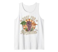 Root Revolution Funny Gardening Retro Backyard Farming Tank Top