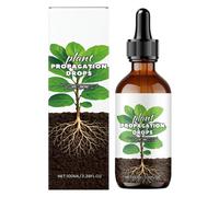 Root Stimulator,Food Fertilizer Liquid Gardening Care - Root Supplement,for Healthy Stems Propagation Cutting Soil Water Balcony Window Sill Indoor