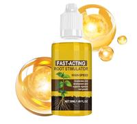 Root Stimulator for Plants - Natural Liquid Fertilizer Concentrate | Organic Nutrients for Strong Root Development Indoor Houseplants, Garden Flowers, Vegetables, Shrubs, Trees, Seedlings, Hydroponics