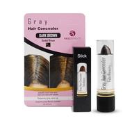 Root Touch Up Stick for Women & Men | Easy Hair Root Colour Touch Up for Grey Coverage, Long-Lasting Hair Colour with Magic Retouch, Natural & Quick Application (Dark Brown)