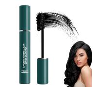 Root Touch-Up Stick - Semi-Permanent Hair Color for Grey Hair, Waterproof & Long Lasting Hair Mascara for Roots, Beard & Sideburns, Easy to Apply with Herbal Formula - 14ml(black)