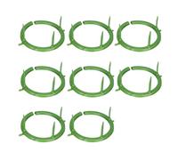 Root Watering Loop for Container, Three Stake Garden Guide with Tube Connector and Rinse Ready Design Daily Root Watering Loop Plant Drip Guide Container Irrigation Potted Plant Tubing Three