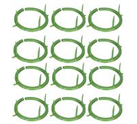 Root Watering Loop for Container, Three Stake Garden Guide with Tube Connector and Rinse Ready Design Daily Root Watering Loop Plant Drip Guide Container Irrigation Potted Plant Tubing Three