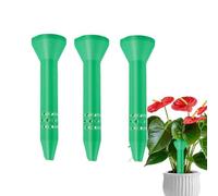 Root Watering Spikes, 3 Pack Plant Watering Spikes, Plant Root Waterings Devices Spike for Indoor & Outdoor Plants, Deeply Irrigations Stakes Plants Roots Waterings Funnel, for Garden Supplies
