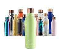 Root7 Bottle | Stainless Steel Water Bottle | Avocado Green 500 ml | Double Walled & Copper Insulated | Reusable Thermal Flask | BPA Free, Leak - Proof Bottle | Cold for 30 Hours & Hot for 20 Hours