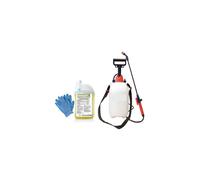 Rootblast 360 Glyphosate Weedkiller Kit: 5L Pump Sprayer, 1L Makes 50L, Integral Measuring Device & Gloves Included