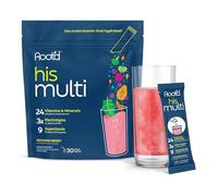 Root'd Multivitamin Powder for Men - 24 Vitamins & Minerals - 30 Count