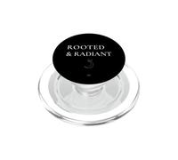 Rooted and Radiant - Modern Women Empowerment Message PopSockets PopGrip for MagSafe