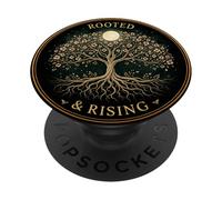 Rooted And Rising Tree Of Life PopSockets Adhesive PopGrip